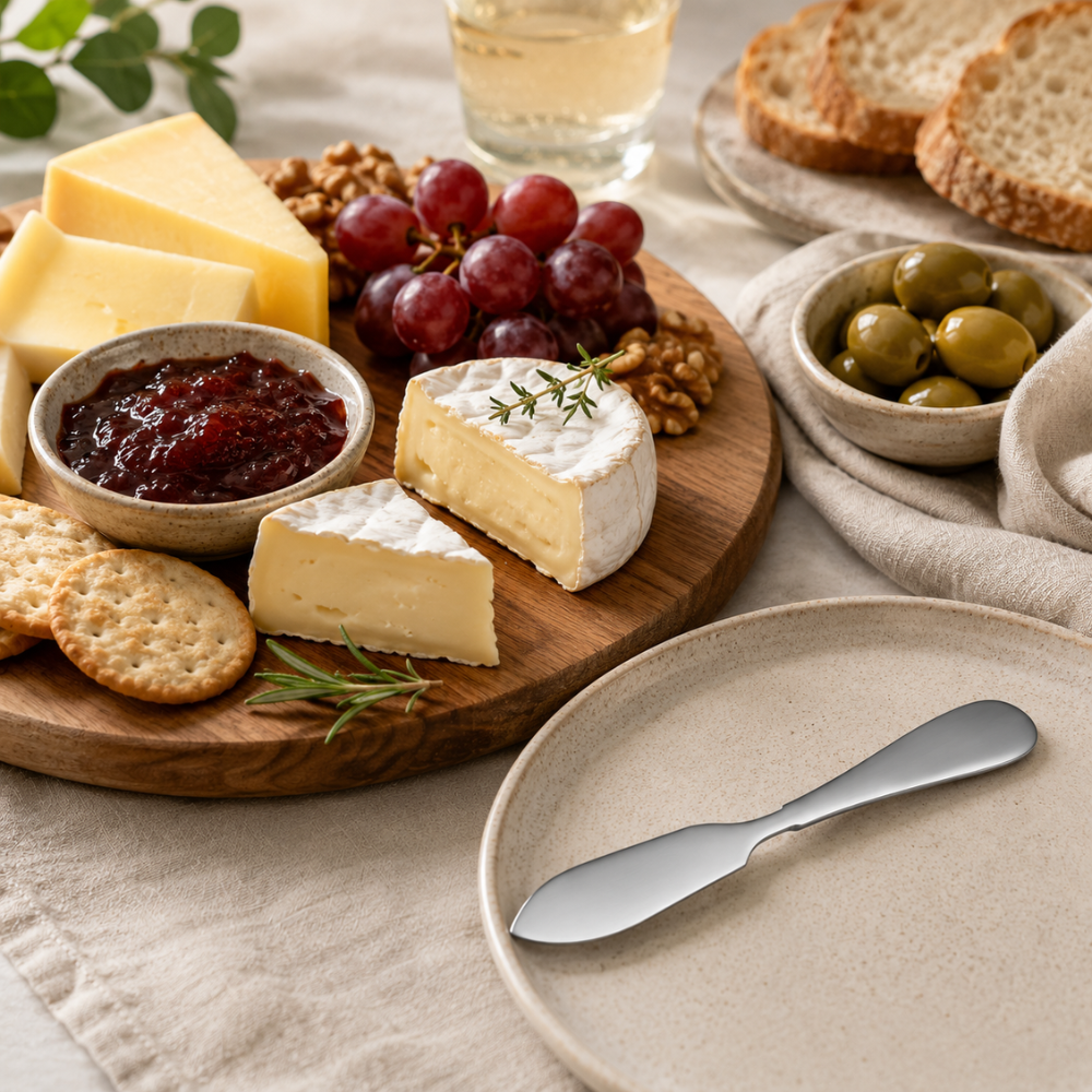 Stainless Steel Butter Knife – Multi-Purpose Spreader Knife