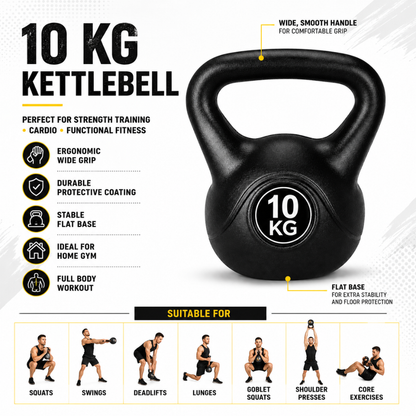 Cast Iron Kettlebell – Full Body Strength Training Weight