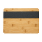 Bamboo & Slate Serving Board – 27 cm Modern Cheese and Snack Platter Board