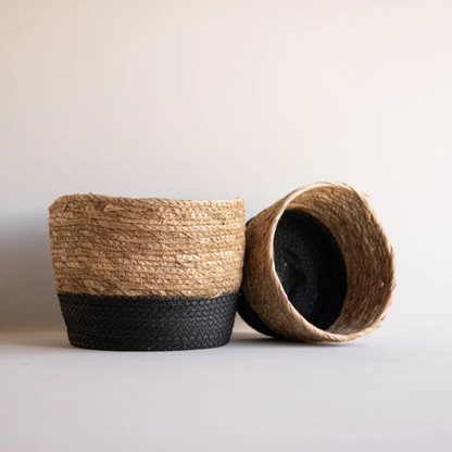 Woven Seagrass Storage Basket Set - For Home Storage & Organisation