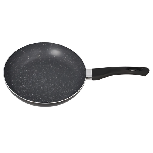 Black Non-Stick Frying Pan - Durable Everyday Cooking Pan