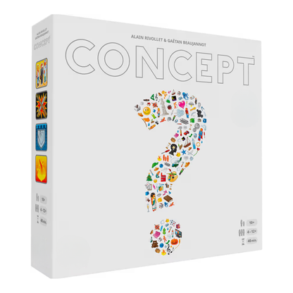 Concept Board Game – Creative Guessing Party Game for Family & Friends