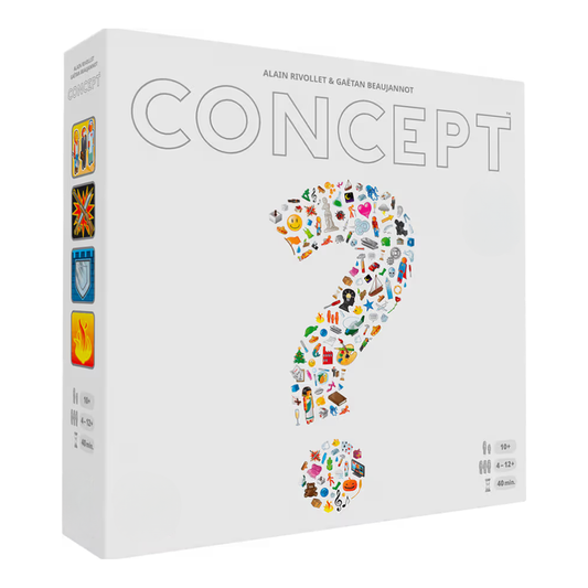 Concept Board Game – Creative Guessing Party Game for Family & Friends
