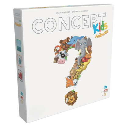 Concept Kids Animals Board Game – Fun Guessing Game for Kids & Family