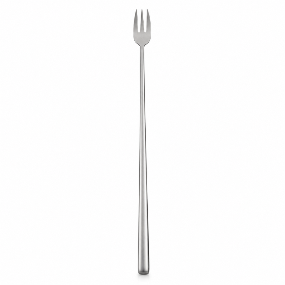 Stainless Steel Cocktail Stir Fork – 31.9 cm Long Handle Bar & Garnish Fork
