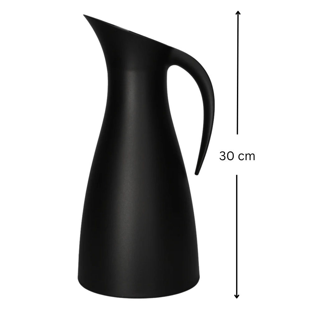 1L Double Wall Vacuum Jug - Thermal Insulated Coffee and Tea Flask