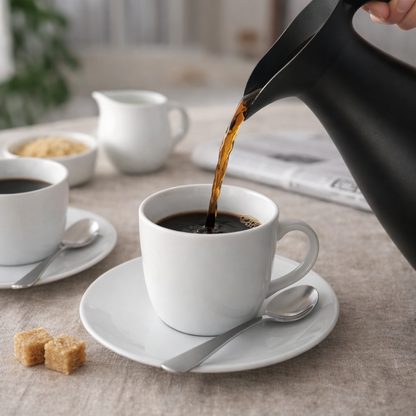1L Double Wall Vacuum Jug - Thermal Insulated Coffee and Tea Flask