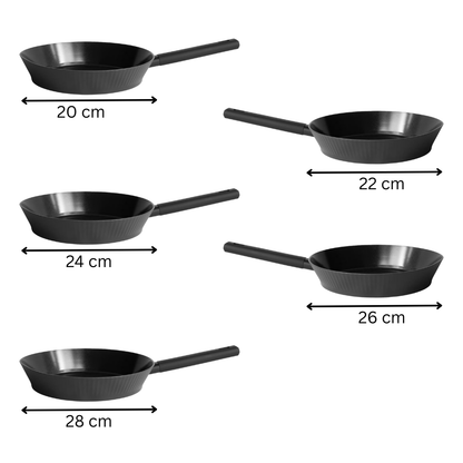 Forged Non-Stick Frying Pan with Heat-Resistant Handle - Induction Ready