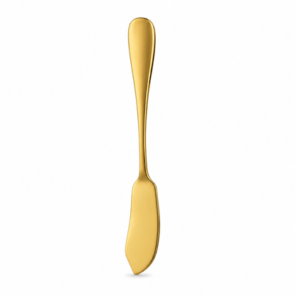 Luxury Gold Butter Knife – 14.6 cm Stainless Steel Spreader Knife