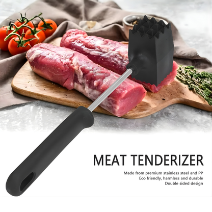 2-Piece Meat Tenderizer Hammer & Cooking Thermometer Set
