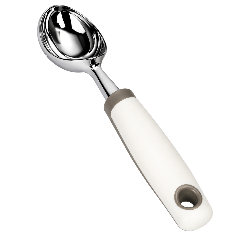 Stainless Steel Ice Cream Scoop – Ergonomic Dessert & Cookie Scoop