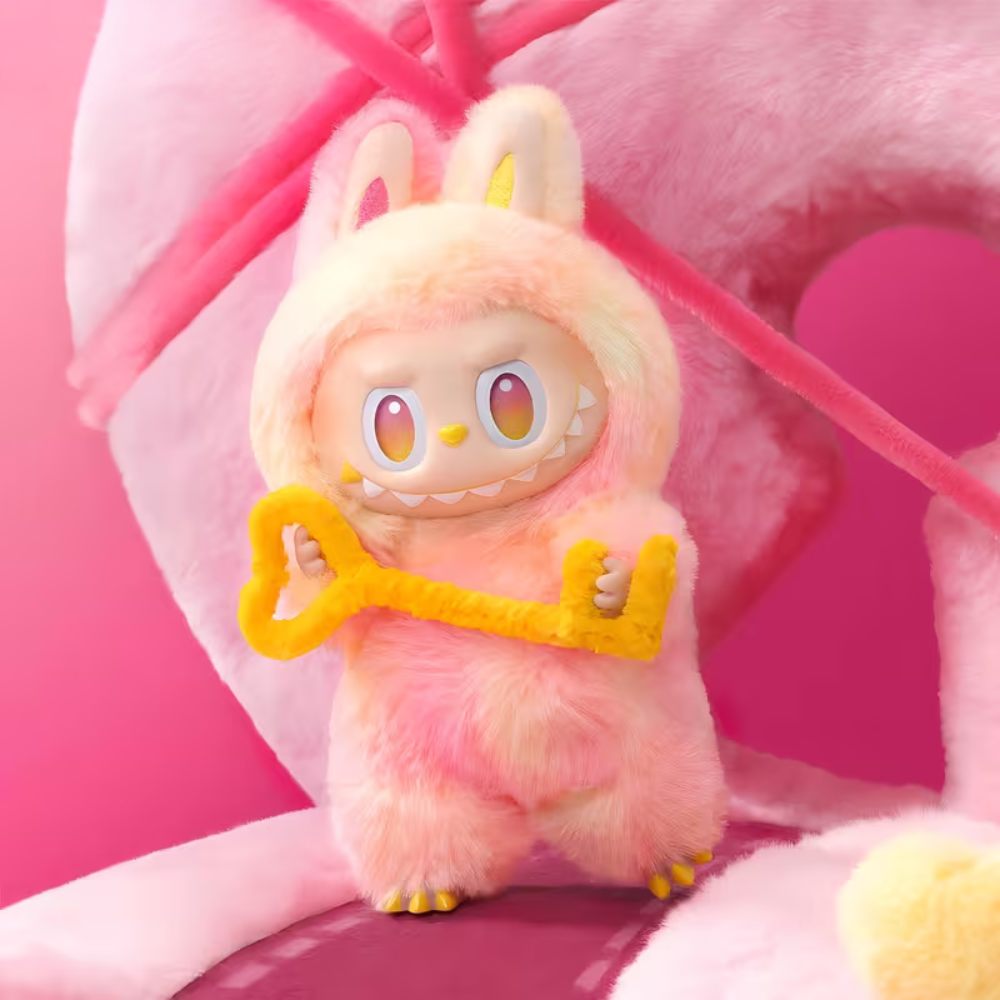 Big Into Energy Plush Keychain Toy – Collectible Soft Bunny Character