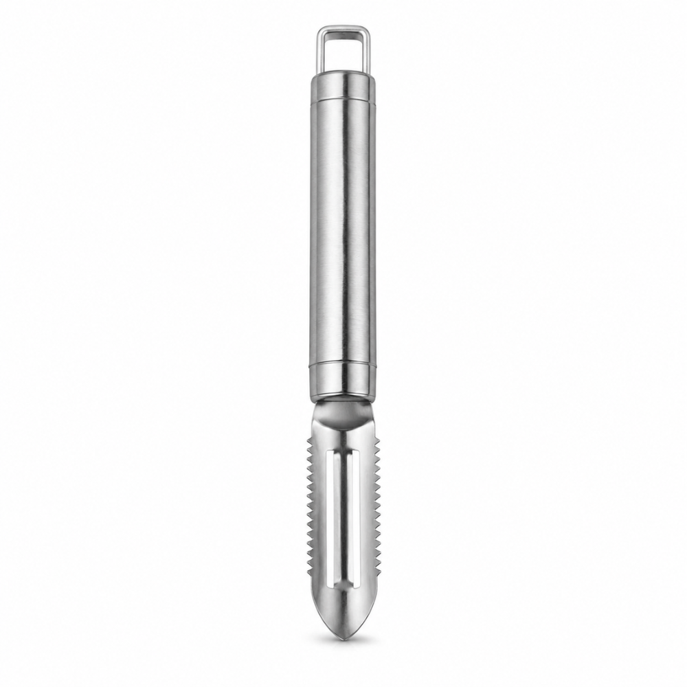 Stainless Steel Mini Fish Scale Planer – 20 cm Fish Scaler & Peeler Tool