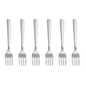 Stainless Steel Dessert Fork Set – 6 Piece Elegant Dessert & Snack Fork Collection