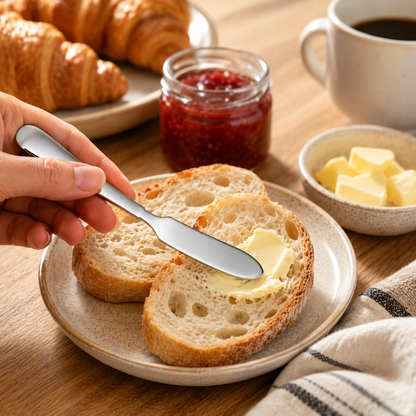 Stainless Steel Butter Knife – Multi-Purpose Spreader Knife