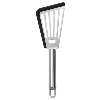 Stainless Steel Fish Turner Spatula – 31 cm Slotted Kitchen Turner