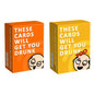 These Cards Will Get You Drunk – Party Drinking Card Game | Adult Game Night Fun (Original & Too Edition)