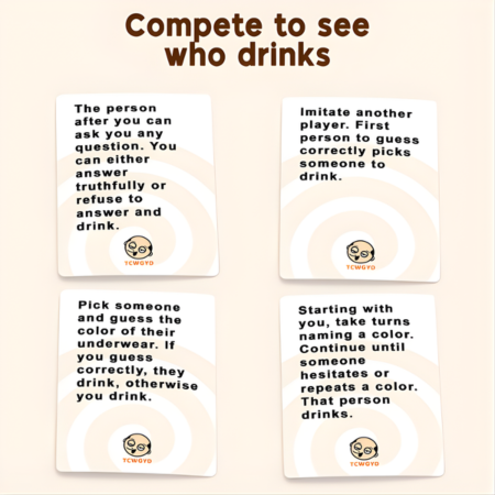 These Cards Will Get You Drunk – Party Drinking Card Game | Adult Game Night Fun (Original & Too Edition)