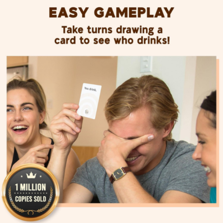 These Cards Will Get You Drunk – Party Drinking Card Game | Adult Game Night Fun (Original & Too Edition)
