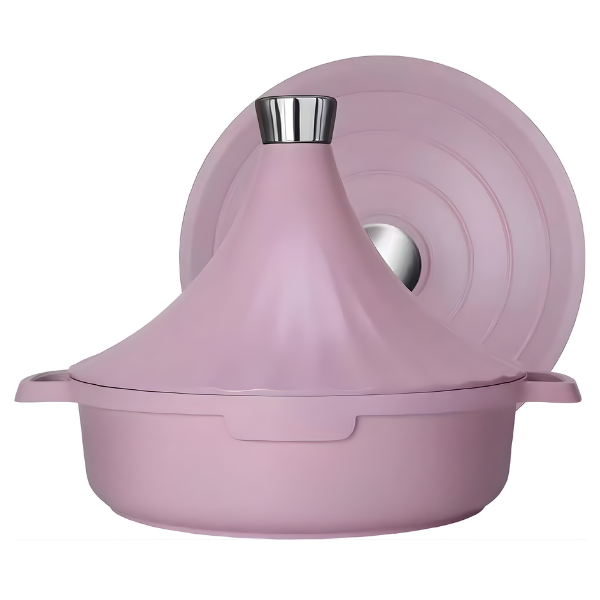 Authentic Ceramic Tagine Pot – Oven & Stovetop Safe Slow Cooker