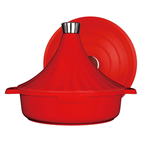 Authentic Ceramic Tagine Pot – Oven & Stovetop Safe Slow Cooker