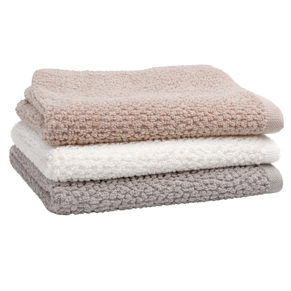 3-Piece Soft Washcloth Set - Ultra-Absorbent Gentle Face & Body Towels