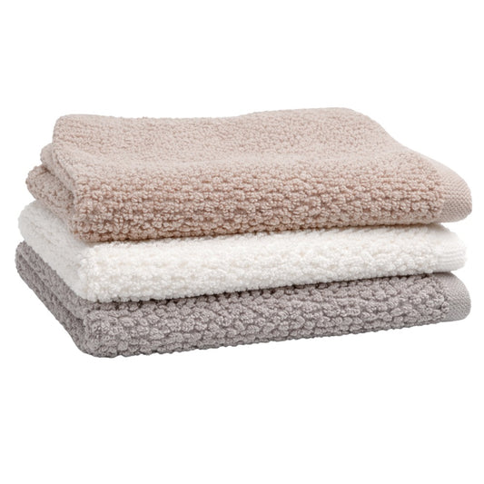 3-Piece Soft Washcloth Set - Ultra-Absorbent Gentle Face & Body Towels