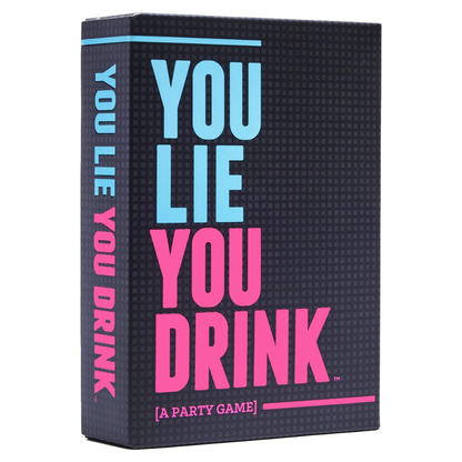 You Lie You Drink – Adult Party Card Game | Fun Drinking Game for Game Nights & Parties