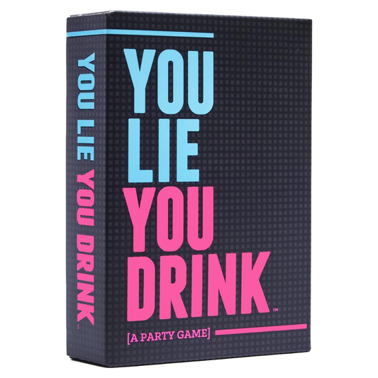 You Lie You Drink – Adult Party Card Game | Fun Drinking Game for Game Nights & Parties
