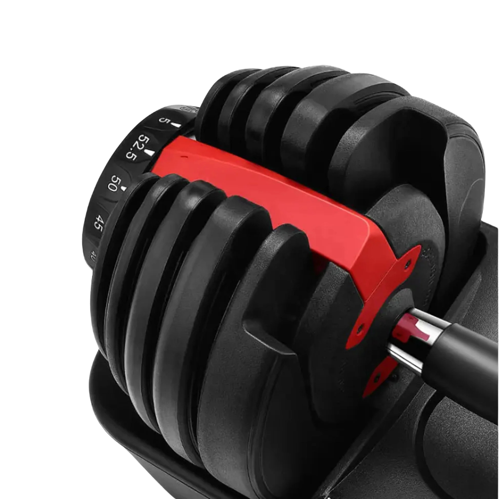 24kg Adjustable Dumbbell Set – All-in-One Space-Saving Weight with Quick Dial Adjustment