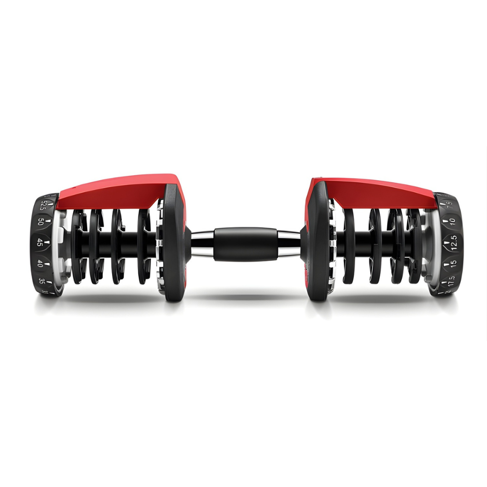 24kg Adjustable Dumbbell Set – All-in-One Space-Saving Weight with Quick Dial Adjustment