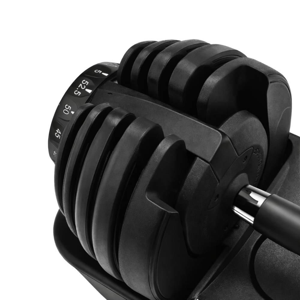24kg Adjustable Dumbbell Set – All-in-One Space-Saving Weight with Quick Dial Adjustment