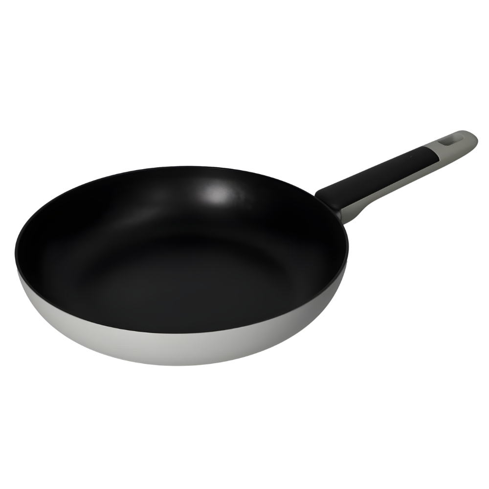 Non-Stick Frying Pan - Aluminium Cooking Pan with Heat-Resistant Handle