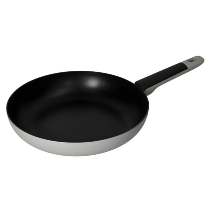 Non-Stick Frying Pan - Aluminium Cooking Pan with Heat-Resistant Handle