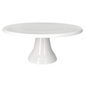 Elegant White Ceramic Cake Stand – Premium Display Plate for Cakes, Tarts & Desserts