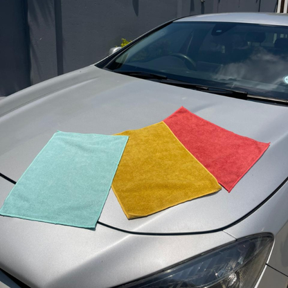6-Pack Microfiber Cleaning Cloths - Multi-Purpose & Ultra-Absorbent Towels