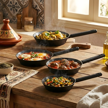 Forged Non-Stick Frying Pan with Heat-Resistant Handle - Induction Ready