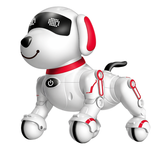 Interactive Robot Dog Toy – Smart Electronic Pet with Lights & Movement