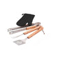 3-Piece Braai Tool Set with Glove