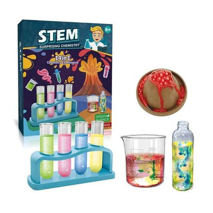 STEM 14in1 Surprising Chemistry Safety Educational Science Experiment Kit