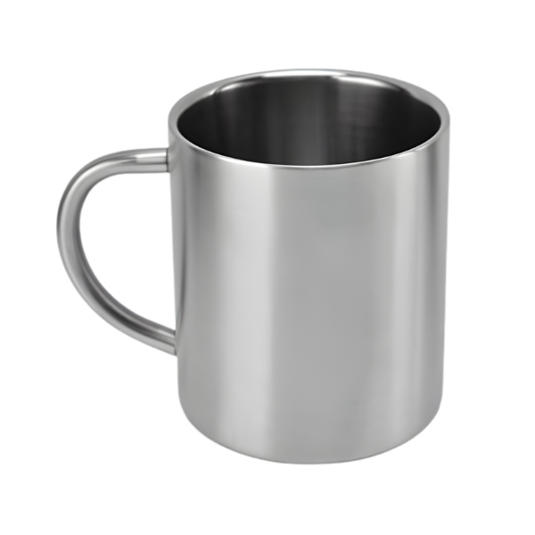 Stainless Steel Cups Set - Durable Drinkware - 304ml - 6-Piece Set