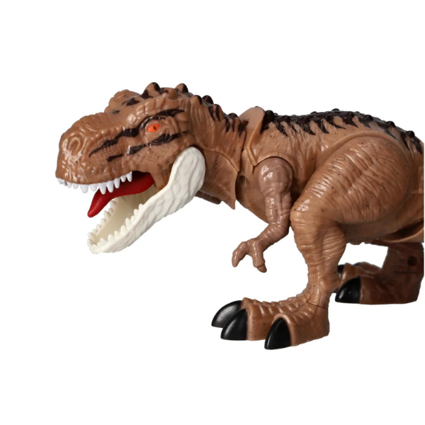 Dinosaur T-Rex Roaring Action Figure Toy - Sound and Movement for Kids