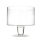 Large Clear Glass Trifle Bowl - Elegant Dessert & Serving Dish
