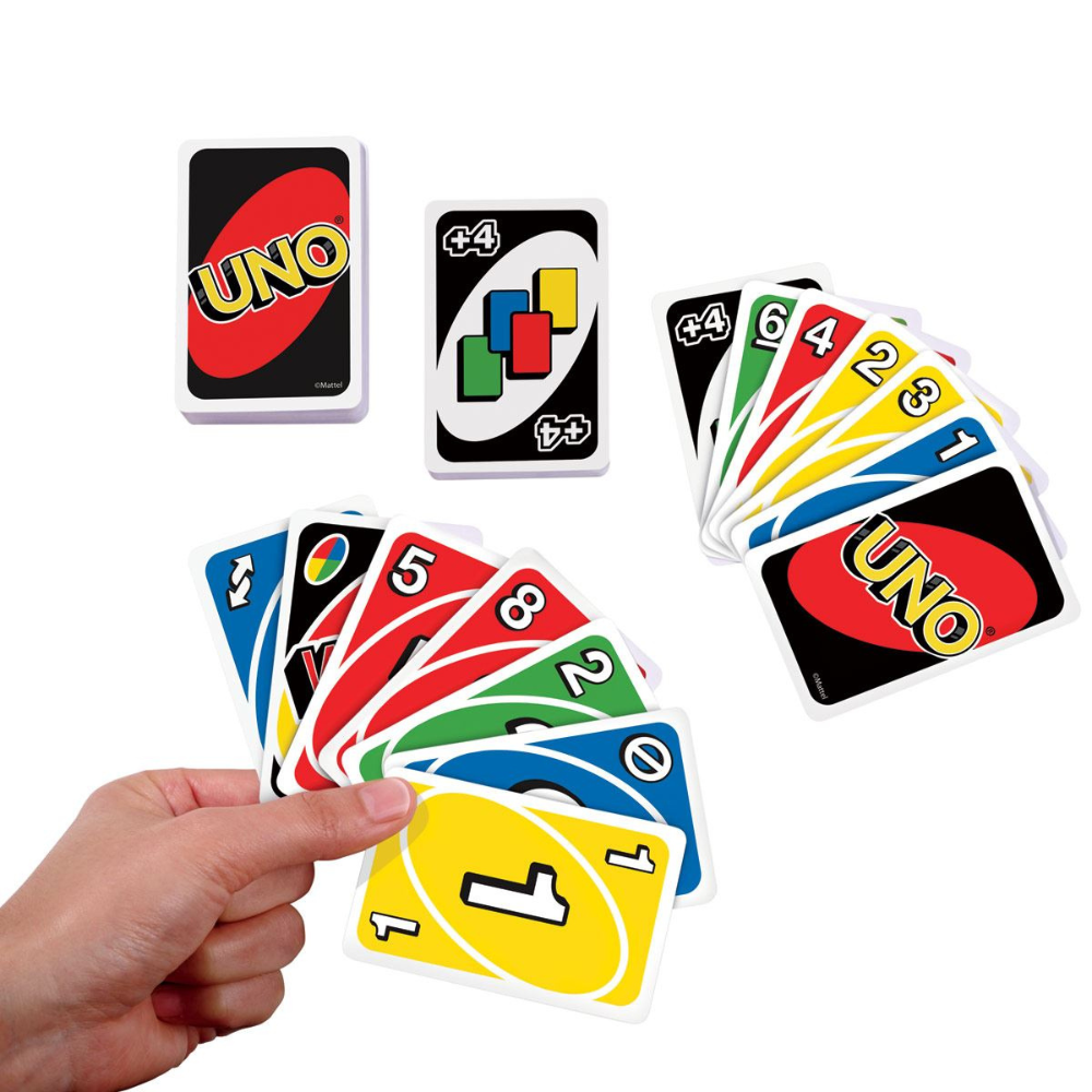 UNO Spin & Classic UNO Card Game Bundle – Family Party Game Set
