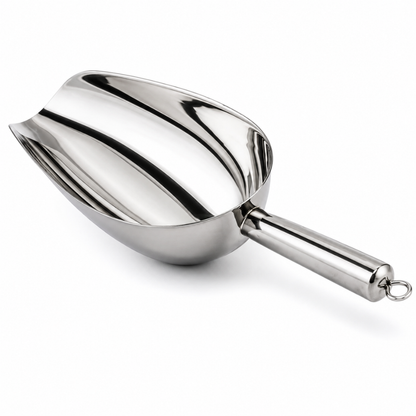 Stainless Steel Utility Scoop – Multi-Purpose Kitchen & Food Scoop