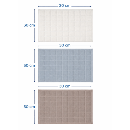 Premium Waffle Weave Face Towel - 100% Cotton (500gsm) - 3 Pack